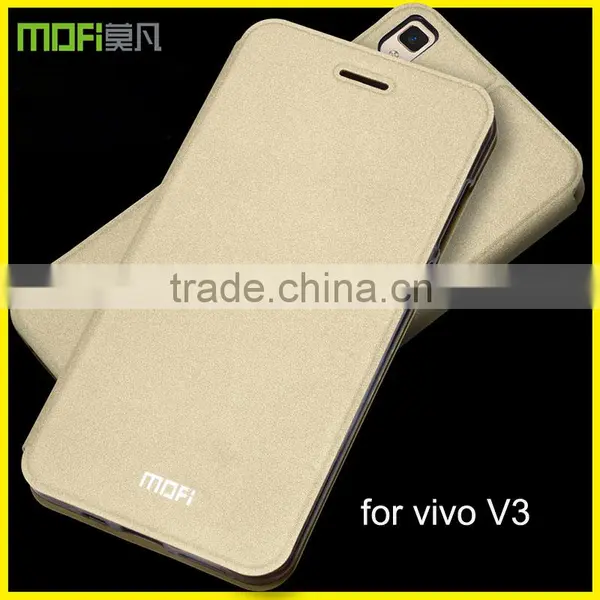 2016 New MOFi Case Housing for Vivo V3, Mobile Phone Coque Leather Back Cover for Vivo V3 photo-2