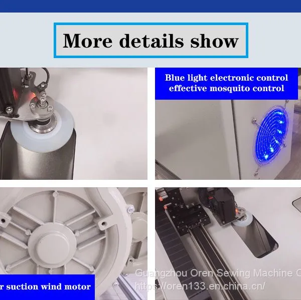 Computerized Automatic Sock Sewing Machine Armband Insole Edge Locking Machine RNEX3-4WJ photo-4