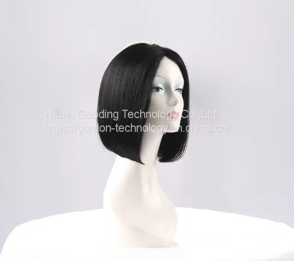 High Quality Lace Front Human Hair Bob Wig photo-3
