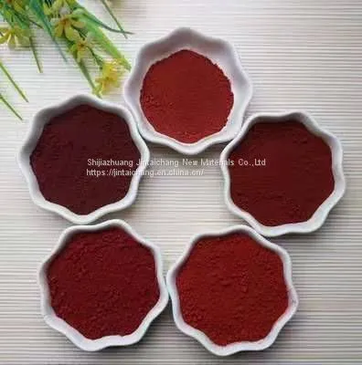 R190 Pigments Factory Iron Oxide Red for Cement Building Materials With Best Price photo-2