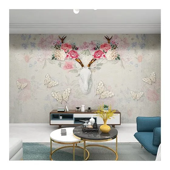 3D Room Decor Wall Stickers Self-Adhesive Wallpaper For Modern Wall Drop Ship photo-4