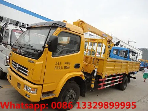 Dongfeng Duolika LHD/RHD 3.2 Tons Telescopic Crane Boom Mounted on Truck for Sale photo-3
