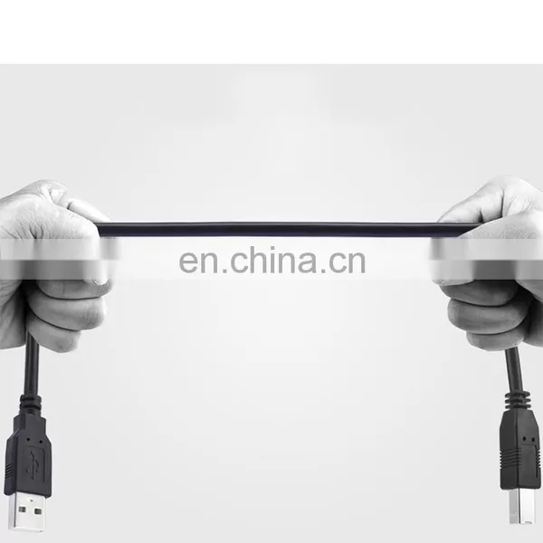 Hot Recommended Oem Service 10m Black Usb Printer Cable , 28AGW Printer Cable photo-5