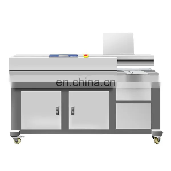 Multi Function SPB-767HCA3 One Year Warranty Three Rollers Side Roller Exercise Book Binding Machine Glue photo-4
