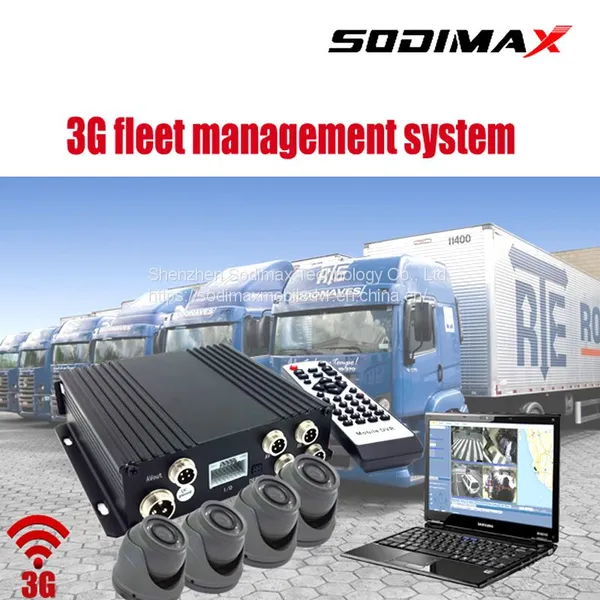 Car Recorder Google Map GPS Tracking Mobile DVR Night Vision Camera H.264 SD Card MDVR photo-3