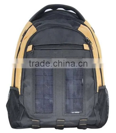 Ivation 3W Solar Backpack With 2200 MAh Waterproof Power Bank/ Battery Pack, Phone/Mobile Charger photo-2