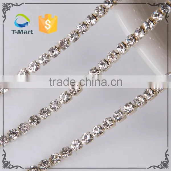 Hot Sale New Design Crystal Beaded Rhinestone Hand Chain photo-2