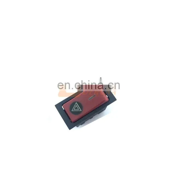 WEICHAI Engine Shacman F2000 L3000 M3000 F3000 X3000 X6000 Truck Spare Parts 81.25505.6291 Emergency Alarm Rocker Switch photo-3