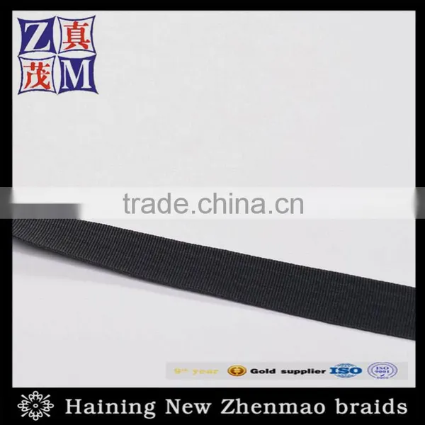 100% Polyester Black Inelastic Ribbon photo-3