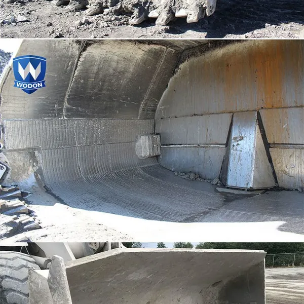 Wodon Hot-Rolled Steel Plate Wear-Resistant Bimetal Liner for Truck Chute Hopper ASTM Standard Custom Cutting Welding Services photo-3