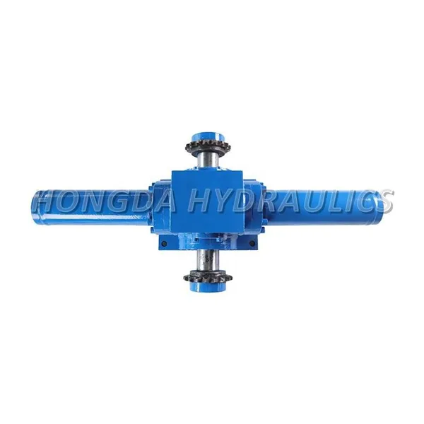 Customize Hydraulic Cylinder Manufacturer Direct Supply Hydraulic Rotary Actuator (Rack & Pinion) Engineering Cylinder photo-2