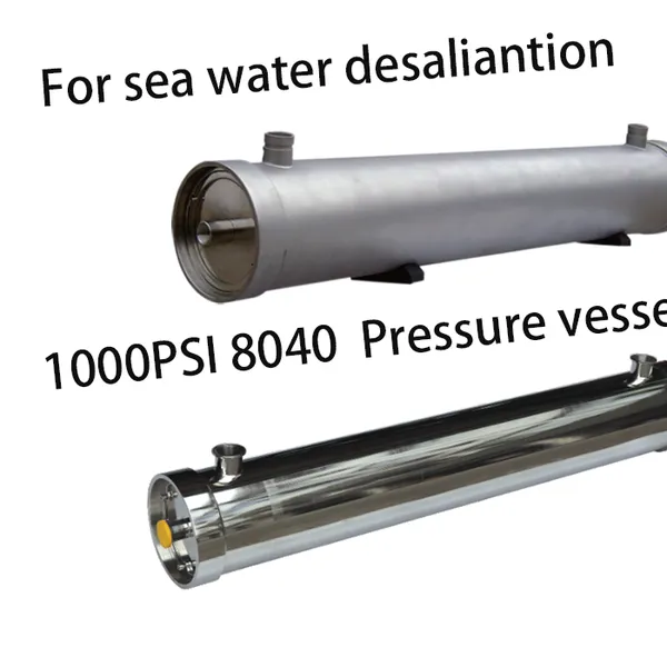 300psi 400psi 600psi 1000psi Side Port End Port Stainless Steel Sanitary Medical Hemodialysis Connection Membrane Housing for Water Treatment photo-3