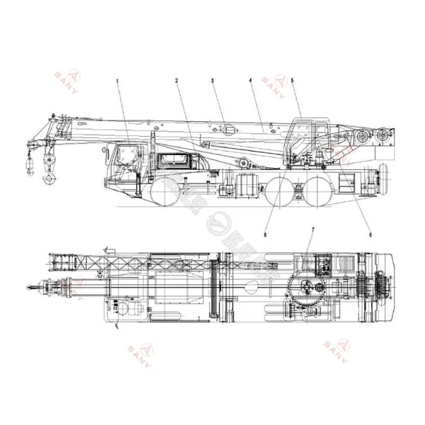 Genuine & OEM Spare Parts Catalog SANY Crane Parts Name for SANY Cranes photo-3