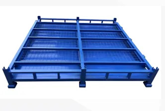 Heavy Duty Industrial Rigid Folding Metal Steel Wire Mesh Stillage photo-3