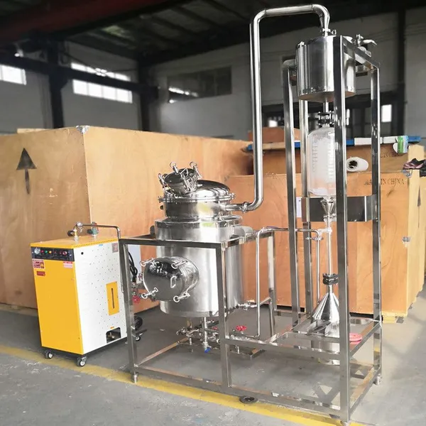 50-100L Magnolia Flower Essential Oil Extractor Machine Essential Oil Distillation Extraction Machine photo-3