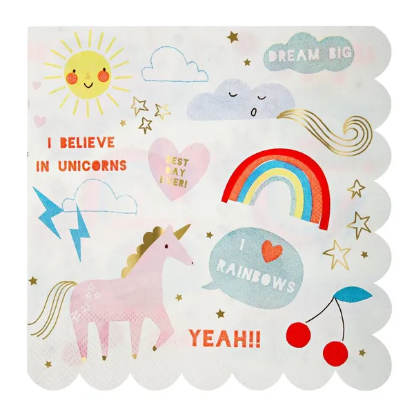 Ningbo PartyKing Paper Napkins Serviettes With Colorful Printing for Festival Wedding Dinner and Birthday Party
