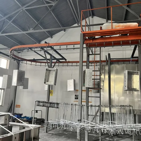 Adjustable Speed Automated Metal Tool Powder Coating Line Applied in Construction Metal‑tool Manufacturing photo-3
