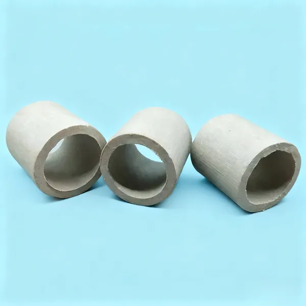 Pingxiang Daier Ceramic Raschig Ring Tower Packing Acid Resistant 1200°C for Distillation Absorption Scrubbing Columns