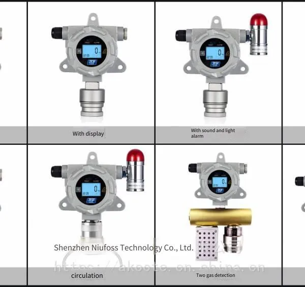 Gon760-hf-300g Wireless Hydrogen Fluoride Detection Alarm, Online Hydrogen Fluoride Probe