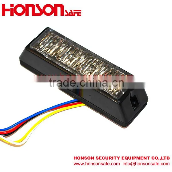 LED Grille Warning Lighthead , Surface Amber Mounting Strobe Light for Vehicle HF-142 photo-2