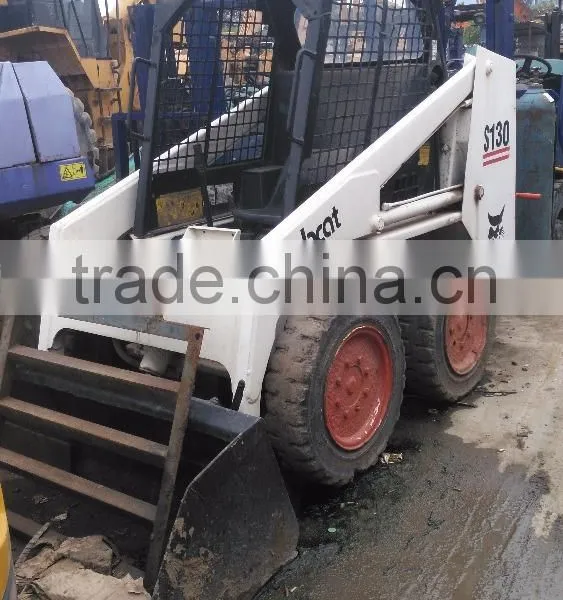 Used US Made Wheel Loader Bobcat S130 in Shanghai photo-2