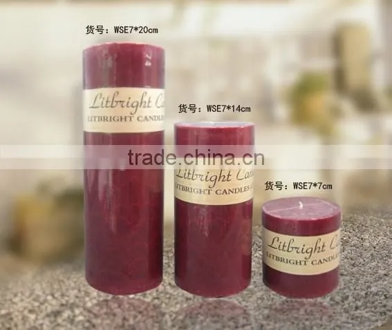 Scented Pillar Candle , No Anti-Dumping Duty, Aroma Candle, Walmart Vendor, 10 Years Experience of Candle Production photo-4