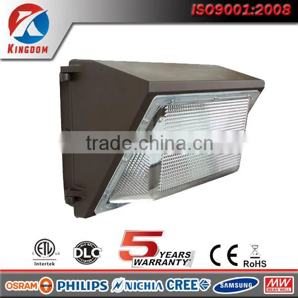 5 Years Warranty Photocell 30w 60w 80w 100w 120w Etl Dlc Led Wall Pack Light Supplier's Choice photo-5