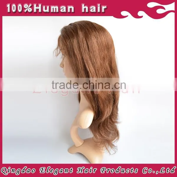 Factory Price 18 Inch High Density Thin Skin Perimeter Full Lace Wig photo-5