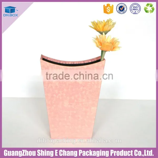Color Customized Cardboard Printing Household Flower Vase photo-6