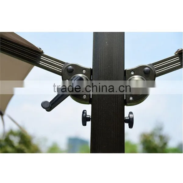 Multi Manual Double Top Two Outdoor Shade Large Folding Beach Square Umbrella Quality Choice photo-5