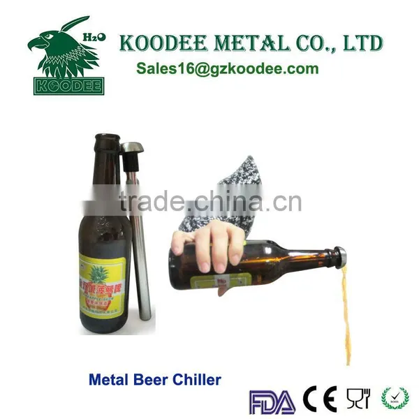 Stainless Steel Ice Beer Bottle Cooler Sticks, High Grade Wine Cooler Stick photo-4