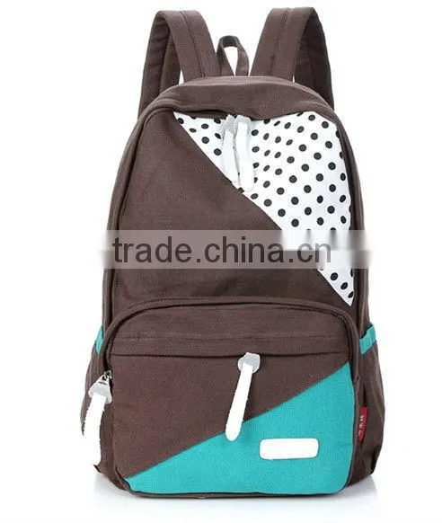 2016 China Supplier Boy Canvas Backpack Durable Large Capacity School Bag Fancy Outdoor Sport Bag photo-4