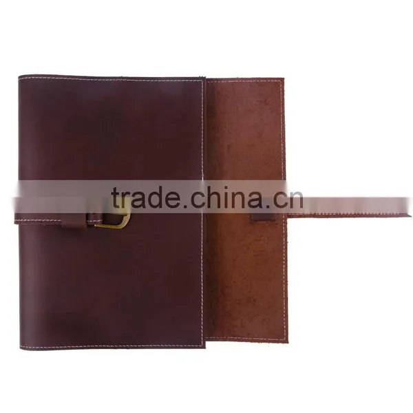 Cheap a5 Fancy Western Genuine Leather Journal Notebook With Good Quality photo-4