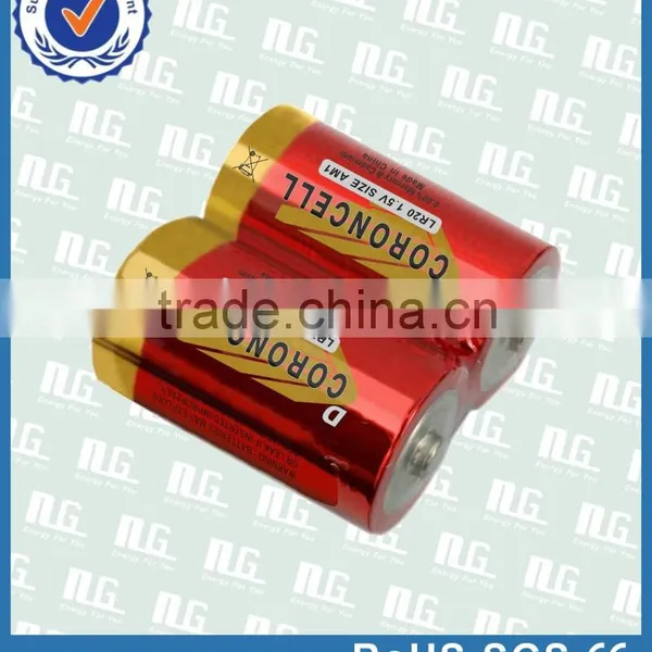 Cheap Lr20 Alkaline Battery 1.5v d