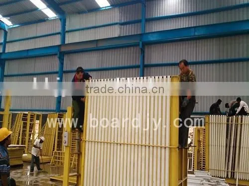 High-quality Low-cost Hydraulic Automatic Eps Cement Sandwich Panel Production Line photo-3