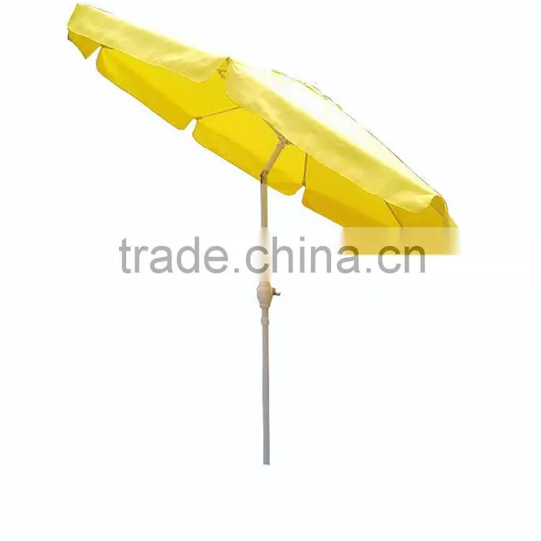 7.5 Feet Fiberglass Market Umbrella With Aluminium Pole photo-2