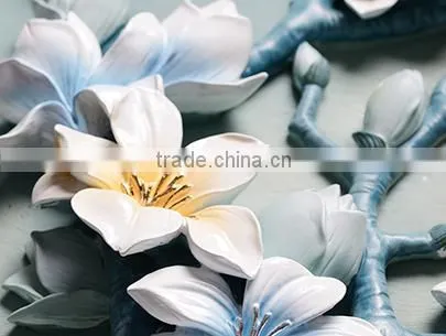 2015 Brilliant Modern Handmade Flower Abstract Painting Quality Choice photo-3