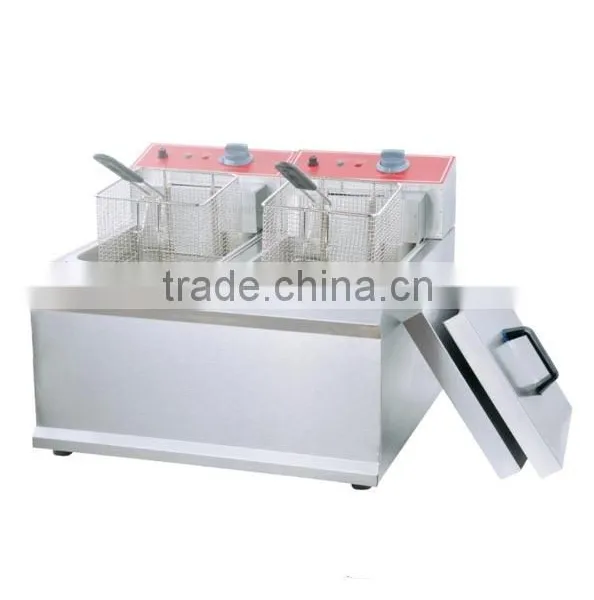 Kitcken Electric 2-tank Portable Kfc Deep Fryer photo-3