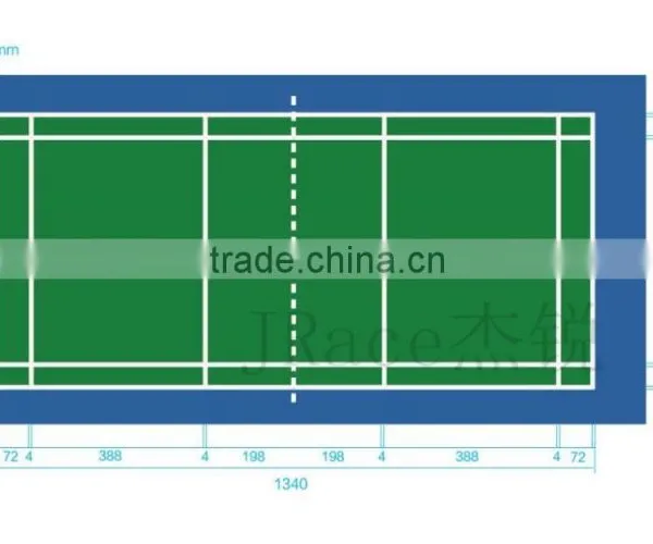 Professional and Comfortable Indoor Badminton Court Floor photo-5