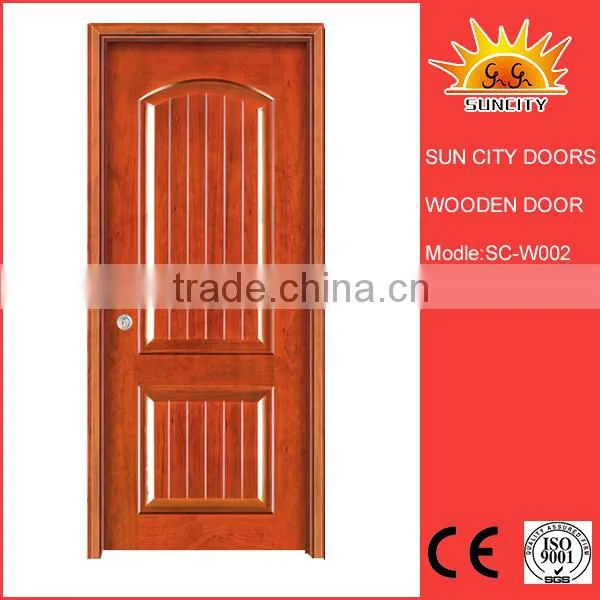 SC-W002 Hot Sell China Solid Wooden Door Design