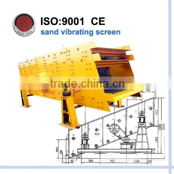 2015 Songshan Stone Sand Separator Vibrating Screen