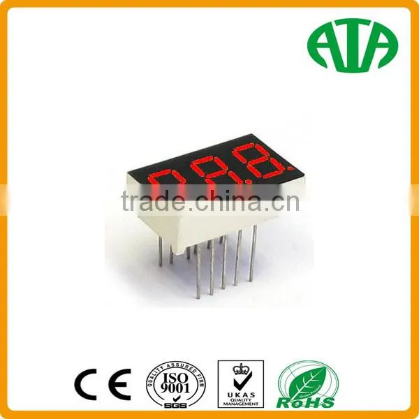 Yellow 0.56 Inch 7 Segment Led Numeric Display 3/triple Digits photo-2