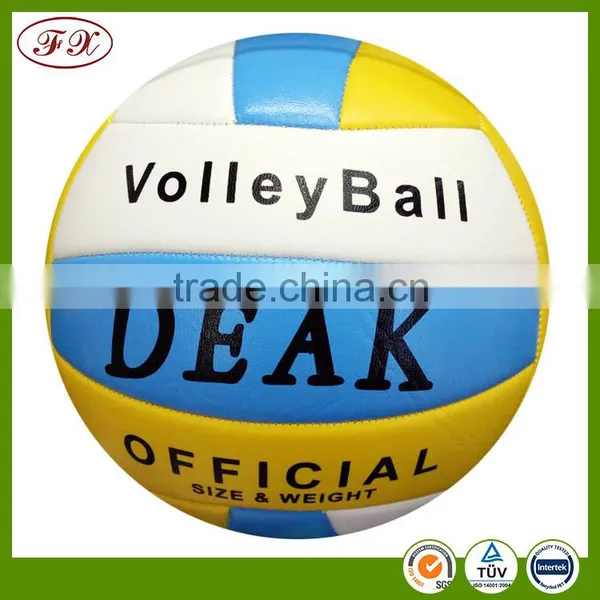 Standard Size Volley Ball Wholesale Voleyball Custom Printed Size 5 Pvc Volleyball photo-3