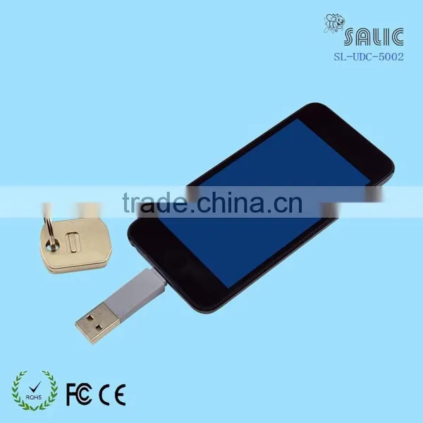 2015 Newest Design Key Chain Ring USB Charger Data Sync Adapter Cable for Iphone 5/5s/6/6plus, Ipod Quality Choice photo-4