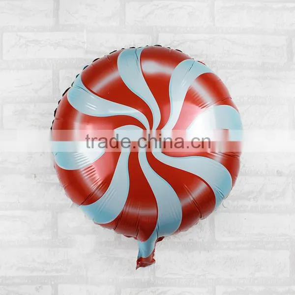 2016 Wholesale 18 Inch Round Lollipop Balloon Foil Balloon Customised Balloon photo-3
