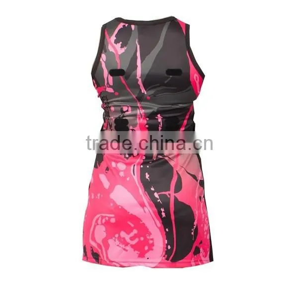 Full Sublimation Netball Dress for School or Club Team photo-2