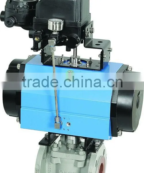 Plug Valve With Pneumatic/Rotary Actuator