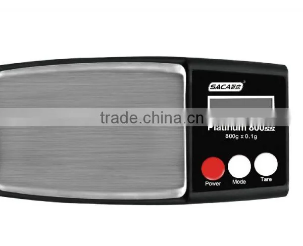 Cheap Portable 600g/0.1g Blue Backlit LCD Digital Pocket Scale Mini Electronic Digital Pocket Scale