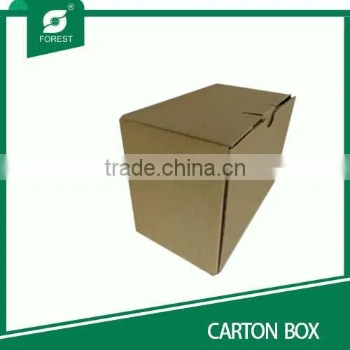 Plain Kraft Paper Cartons Corrugated Box Packaging Box photo-2