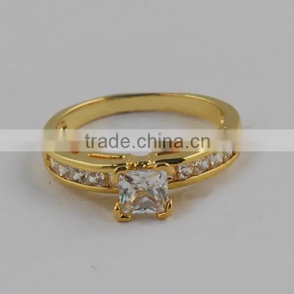 Newest Arrival! Fashionable Design 18k Gold Plated Arabic Gold Wedding Rings photo-2